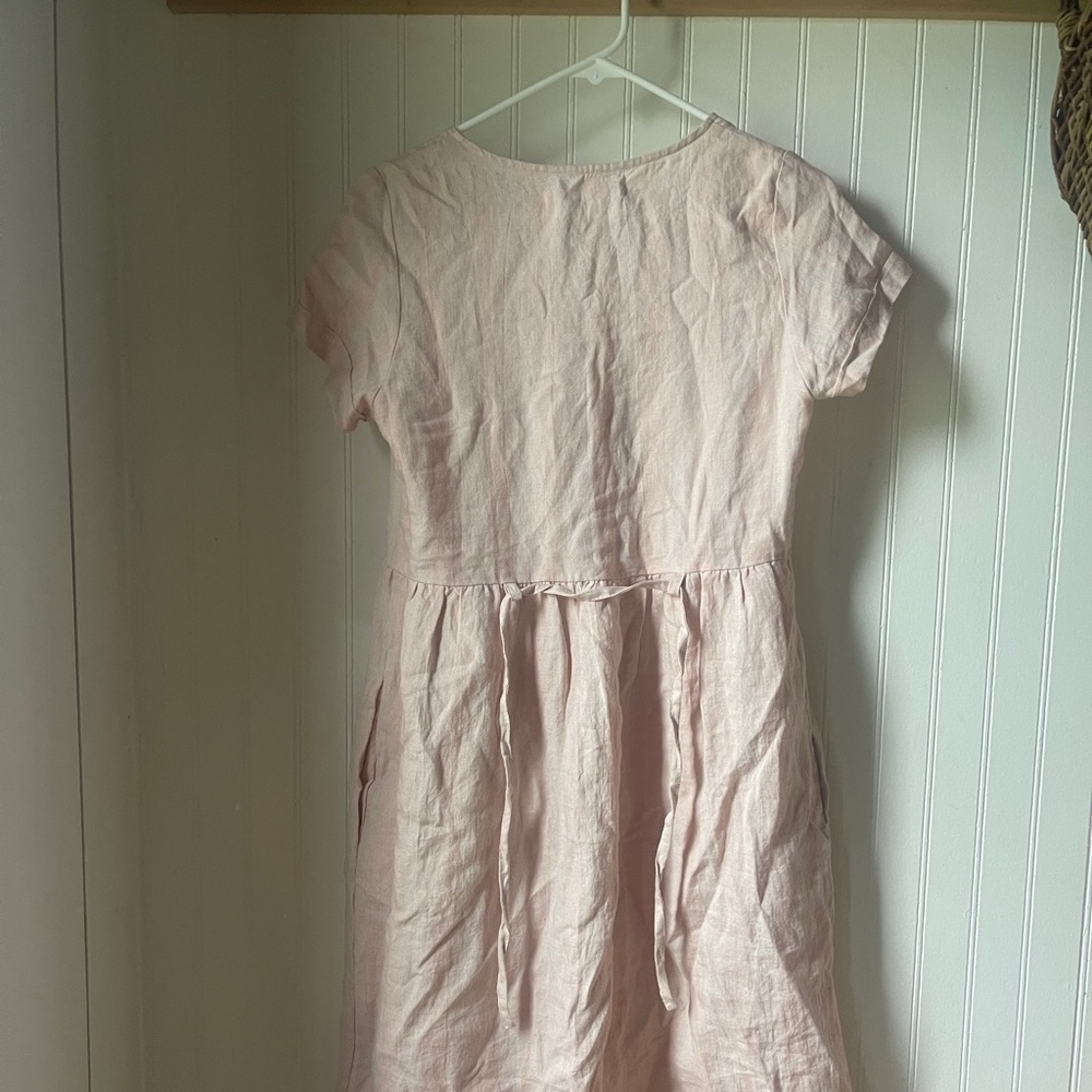Pyne & Smith Model no. 11 Dress Shell Pink Striped size XS - Picture 2 of 6